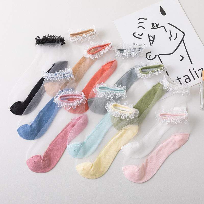 Beautifily™️ - Transparent Breathable Socks