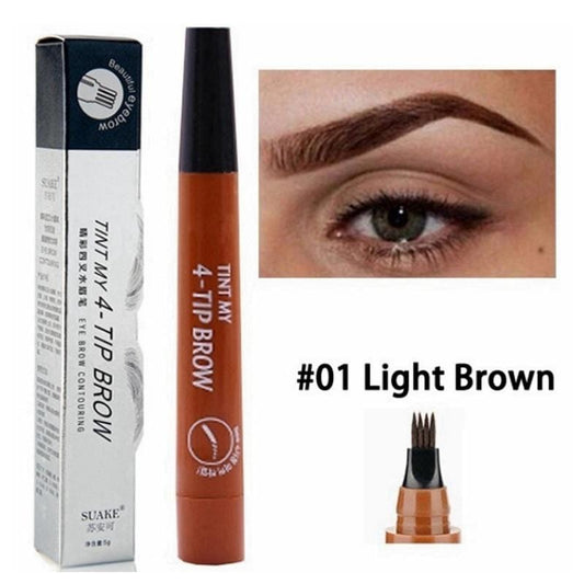 4-Tip Eyebrow Pen