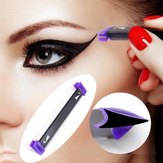 Vamped Winged Eyeliner Stamp Set